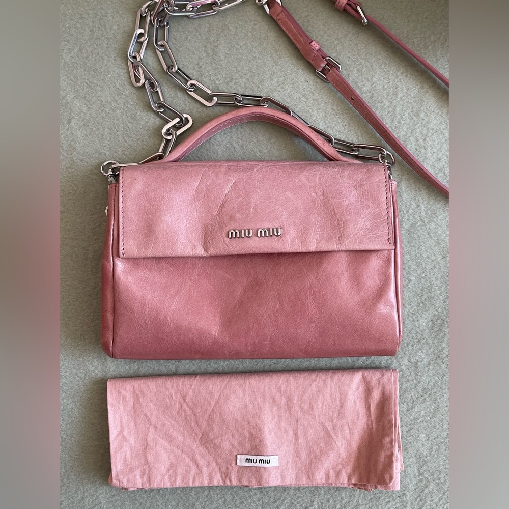 Authentic Preloved Miu Miu Shoulder Bag